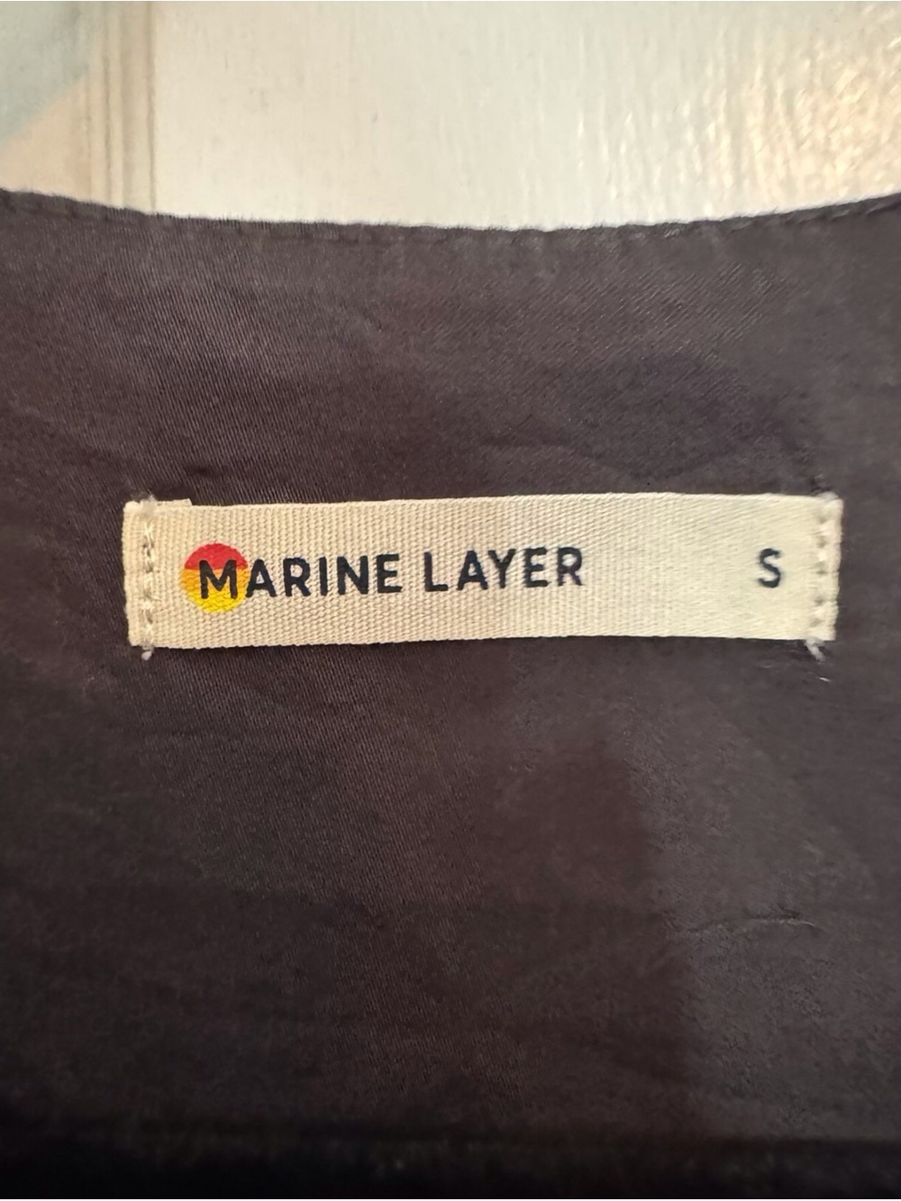 Marine Layer Size Small Ruffle Rory Top Long Sleeve Button Blouse Lyocell Boho - Picture 6 of 6